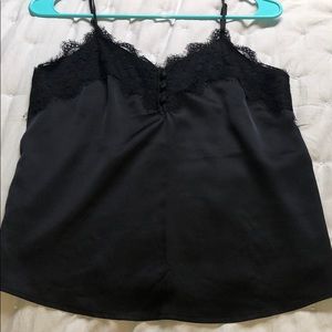 NWOT XS Abercrombie Black Camisole